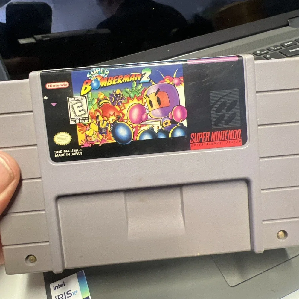 Super Bomberman 2 SNES‎ Tested And Working